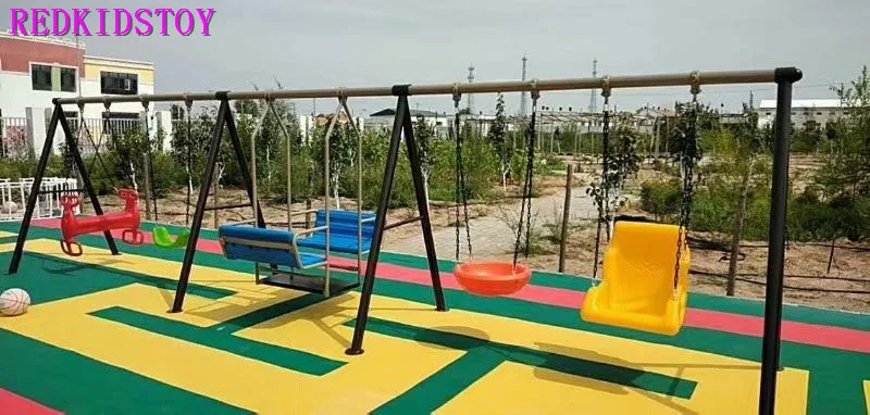 Экспорт в Европу Детские наружные качели одобренное CE оборудование для игровой