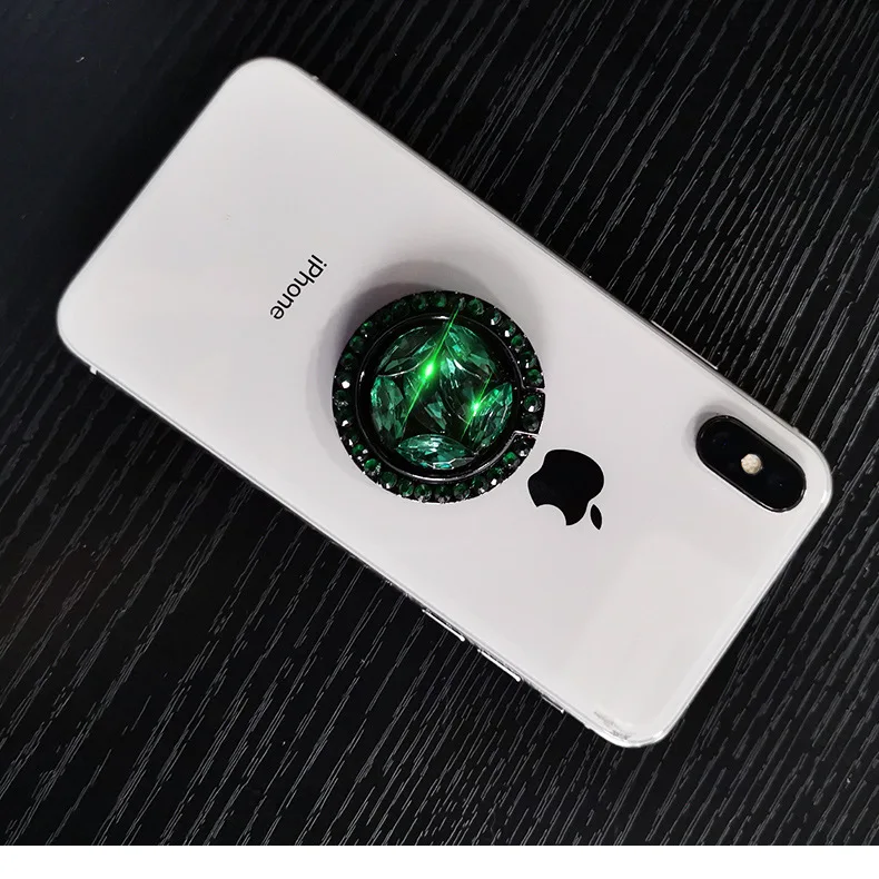 Finger Ring Phone Holder Bling Diamond SmartPhone Stander For iPhone Samsung Huawei Xiaomi Universal Cell Phone Expanding Stents Finger Ring Phone Holder Bling Diamond SmartPhone Stander For iPhone Samsung Huawei Xiaomi Universal Cell Phone Expanding Stents