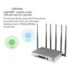 openWRT WiFi Router Gigabit Support VPN PPTP L2TP 1200Mbps 2.4GHz/5GHz USB 3.0 Port 3G 4G Router With SIM Card Slot Access Point ► Photo 3/6