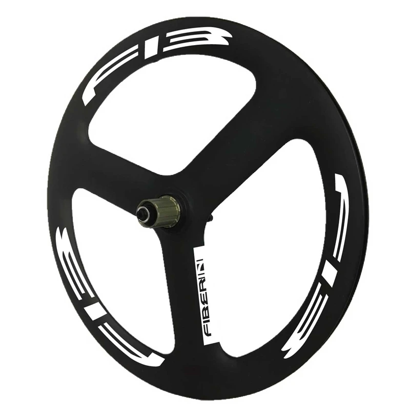 Darktec логотип 20 дюймов BMX 451 карбоновые фиксированные шестерни три спицы карбоновый диск 3 Спицы floding велосипед клинчер колеса