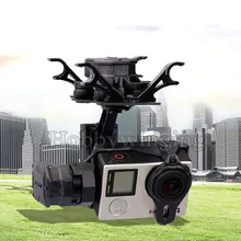 Таро GOPRO T4-3D 3-осевой бесщеточный шарнирный замок TL3D01 для GOPRO4/GOpro3+/Gopro3 с видом от первого лица