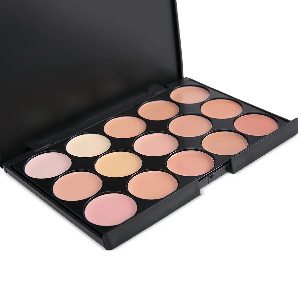 15 Colors Face Concealer Camouflage Cream Contour Palette maquillaje profesional foundation paleta Concealer