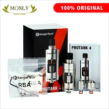 Kanger Protank 4 clearomizer EVOLVED 5ml with adjustbale airflow drip tip vaporizer kit SSOCC with dual