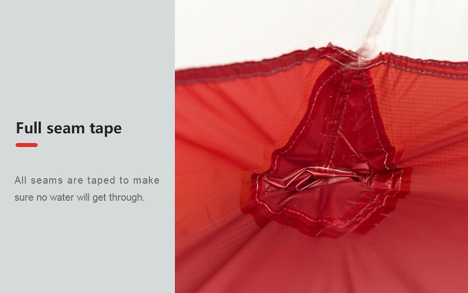 Comprar Naturehike actualizado nube arriba 1 2 3 tienda ultraligera de pie libre 20D tela 1 3 personas tiendas de campaña con alfombra gratis