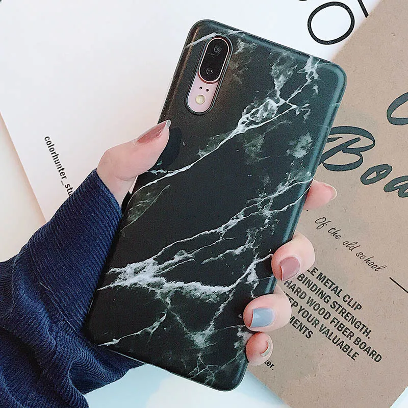 Чехол FLYKYLIN для Xiaomi Redmi 7 задняя крышка на Redmi Note 7 Pro Shell SKin Art marble Flowers Leaf Мягкий силиконовый чехол для телефона IMD - Цвет: Style 0905 8