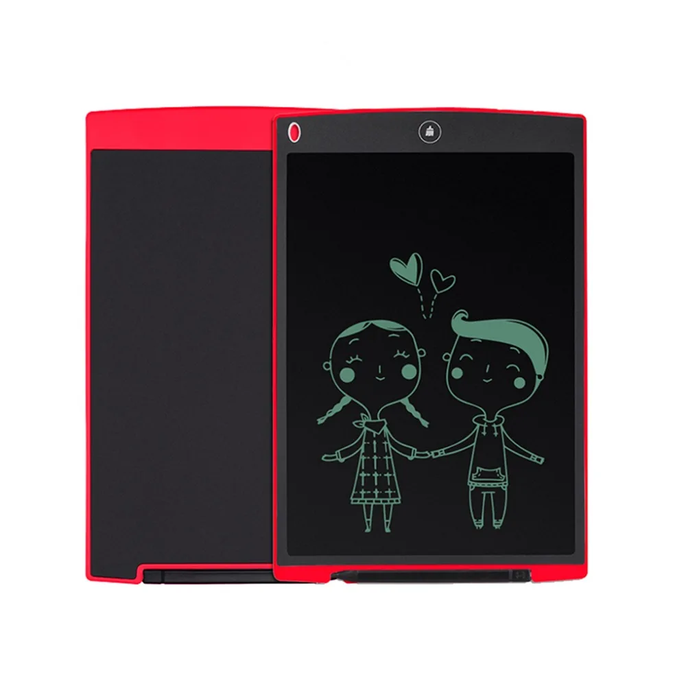 NEWYES Red 12 Inch LCD Writing Tablet Digital Drawing Tablet Handwriting Pads Electronic Tablets eWriter For Kids Drawing Gifts