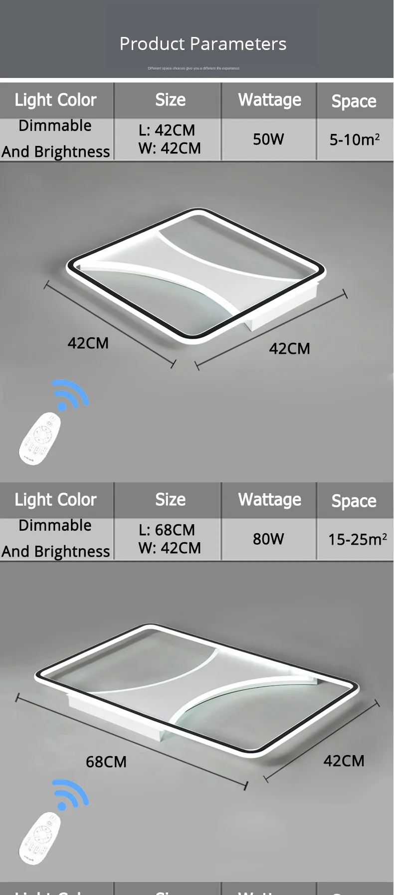 modern ceiling light