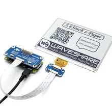 Waveshare 5,83 дюймовый дисплей E-Ink HAT SPI интерфейс для Raspberry Pi Zero/Zero W/Zero WH/2B/3B/3B+ черный/белый двухцветный дисплей