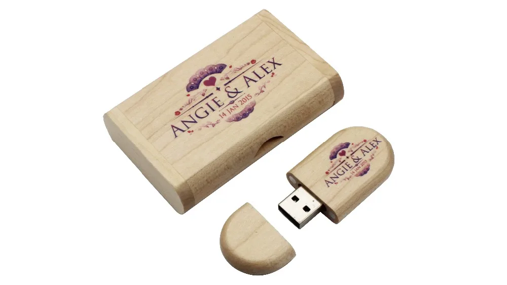 SHANDIAN 10 шт цветная печать логотип деревянные usb Flash Drive 4 GB 16 ГБ, 32 ГБ, 64 ГБ подарок флэш-памяти карты памяти Micro SD с адаптером фотографии