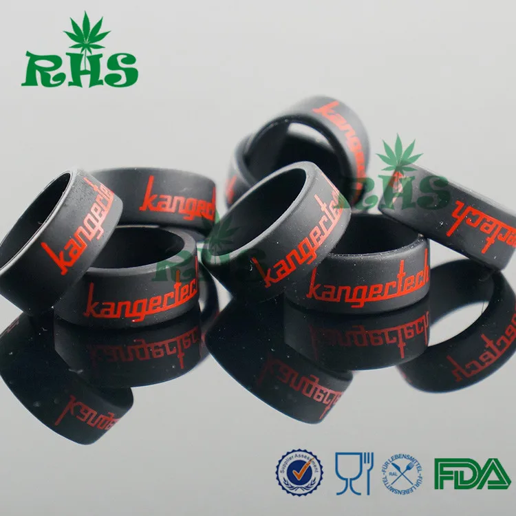 20 штук Kanger Tech 21x10 мм Силиконовые Vape звенит эластичные Vapor группа для Subtank