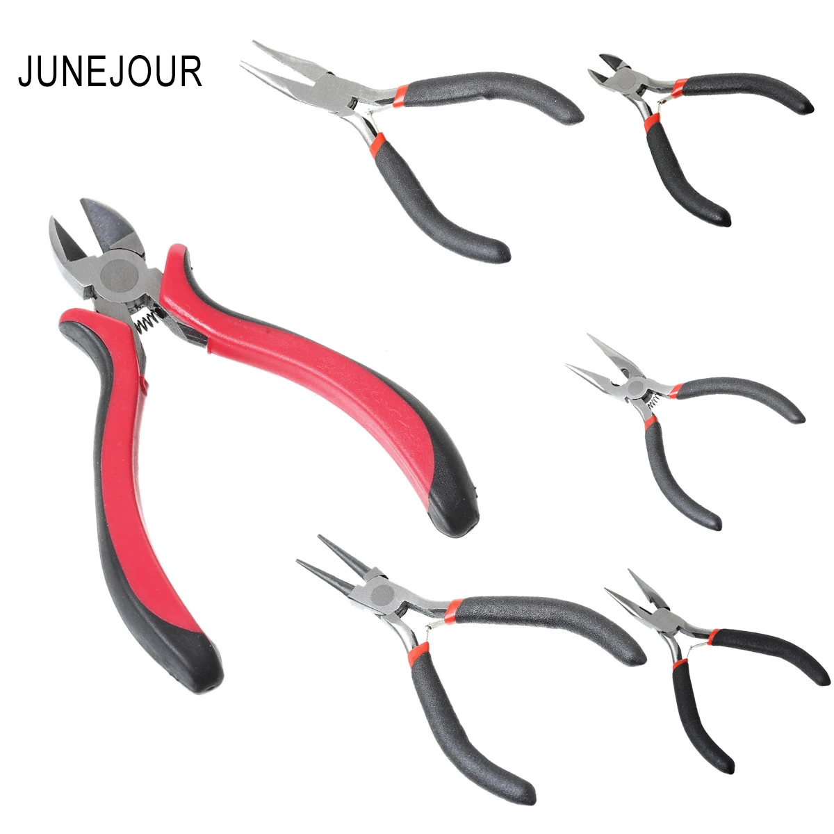 

Junejour 1 Pcs Black Multifunction Pliers 3 Types Handle Multitools Wire Cutter Nose Pilers Tool Wire Stripper Hand Tools