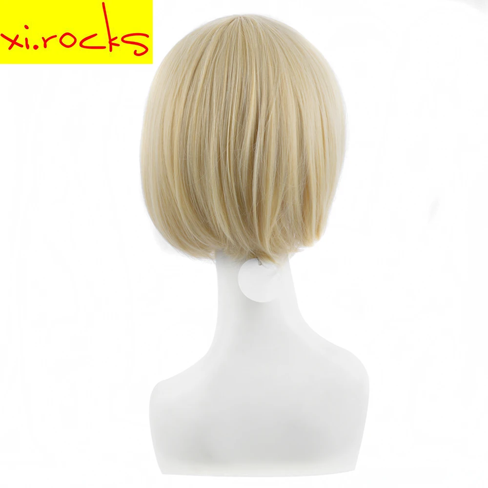 3075 Xi. rocks короткие прямые синтетические вечерние парики для косплея