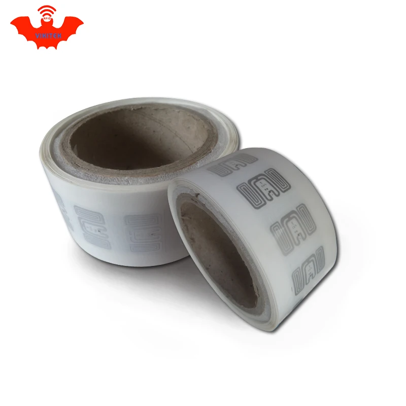 Rfid метка UHF наклейка Impinj F43 влажная инкрустация 915mhz868mhz 860 960MHZ Higgs3 EPC 6C 50 шт.