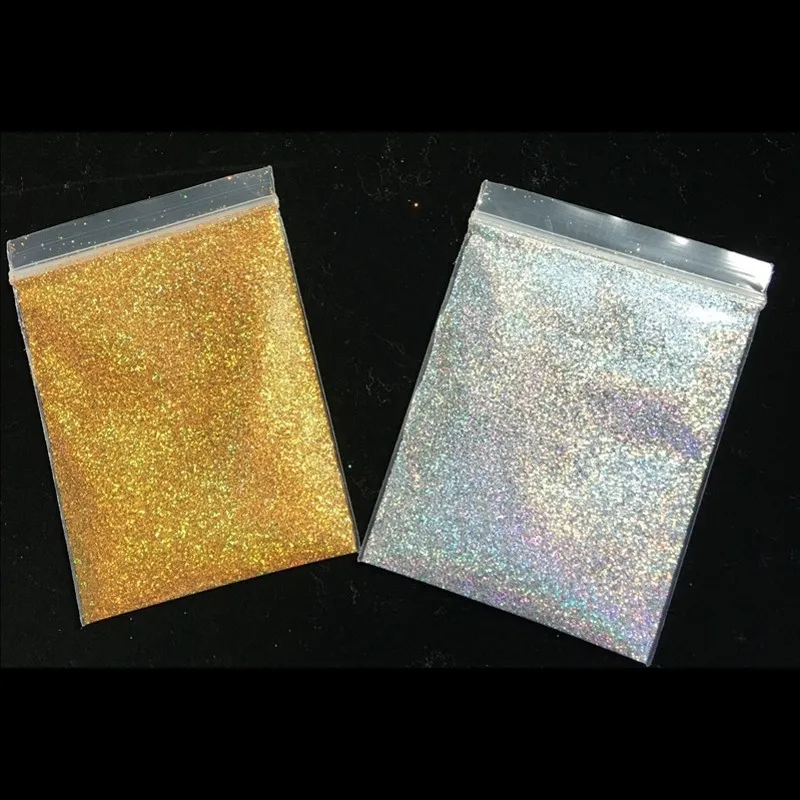 18 Colors Holographic Laser Glitter 10g 0.2MM Extra-fine Shinning Holo Nail Dust Powder for DIY Manicure Design Decoration 008\