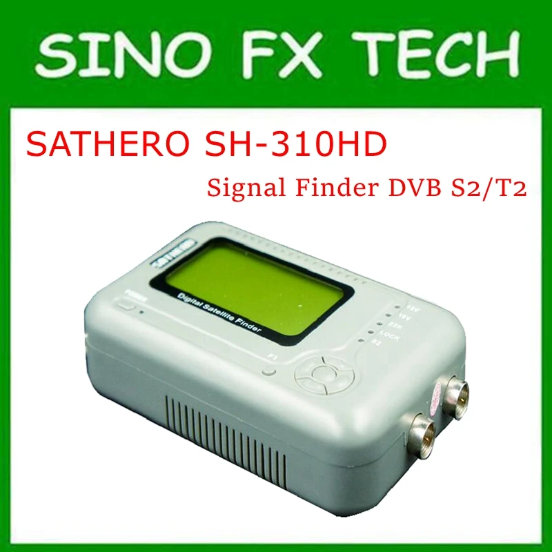 

New Arrival SATHERO SH-310HD most cost-effective Combo Signal Finder DVB S2+DVB T2 Digital Satellite Finder SH-310HD