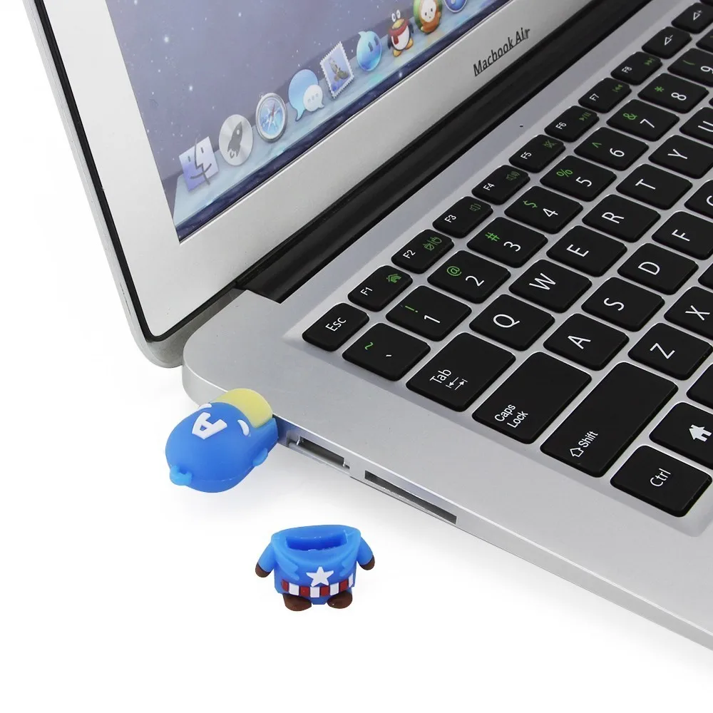 CHYI Super Hero 3 0 USB Флешка из натуральной Ёмкость 4ГБ 8ГБ 16ГБ 32ГБ 64ГБ Мстители Memory stick