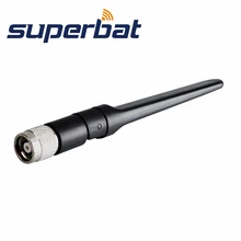 Superbat wifi антенна 5 ГГц 3.5dBi RP-TNC штекер для беспроводного маршрутизатора AIR-ANT5135D усилитель Черный дипольная антенна резиновая антенна