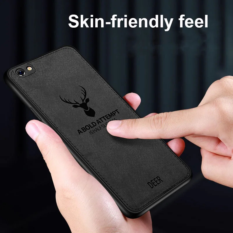 

Fabric Animal Deer Phone Cases for Huawei MATE 10 PRO P10 P20 Plus Bat Anti-fall All-inclusive Thin Protective Cover for Honor 9
