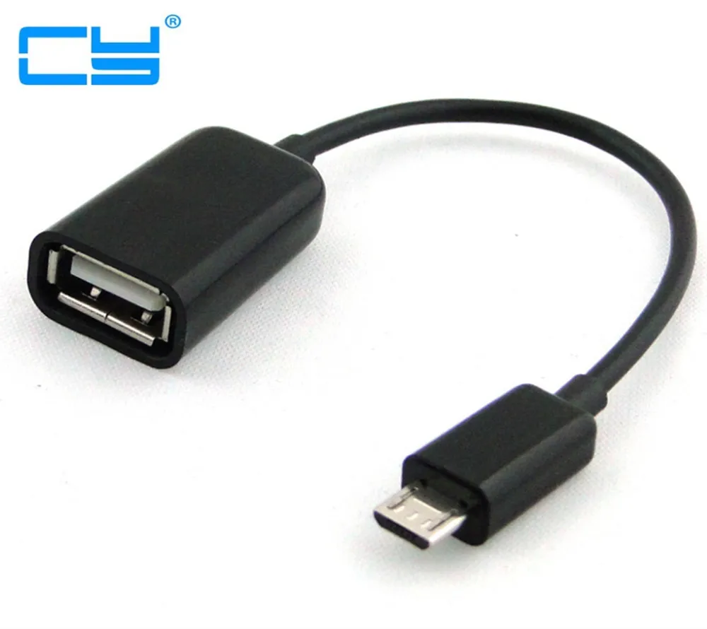 Micro USB Male to USB Female Host OTG Adapter Cable for oneplus otg for