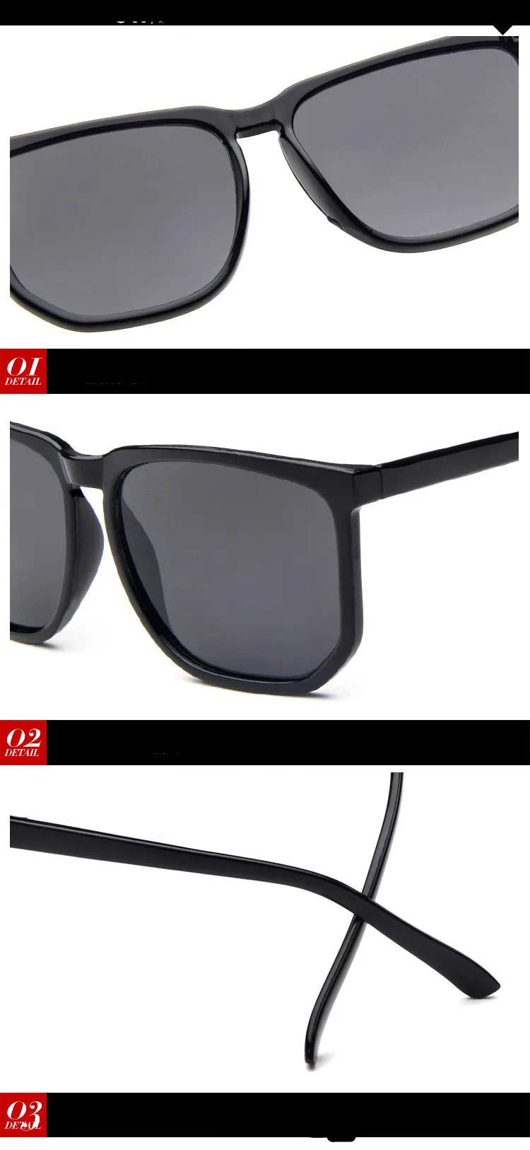ASOUZ 2018 new stylish round ladies sunglasses retro cat eyes classic men's brand UV400 glasses big frame driving sunglasses (6)