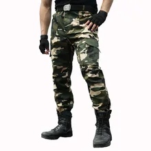 Брюки-карго, мужские комбинезоны, Военный стиль, рабочие брюки, тактические брюки, армейская Мужская рабочая одежда, страйкбол, пейнтбол, камуфляжная одежда