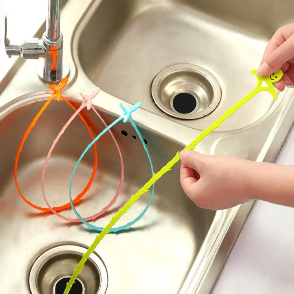 

Practical Kitchen Bathroom Floor Drain Sewer Dredge Sink Cleaning Hook Tool ！