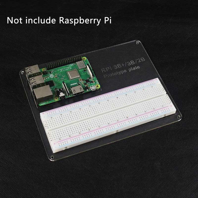 MB-102 точка Макет+ монтажная пластина Прототип Эксперимент пластина для Raspberry Pi 3B+/Raspberry Pi 3/2