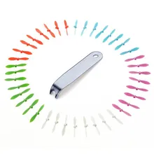 High Quality 60pcs Blade Propeller U Wrench for Cheerson CX 10 CX 10A Quadcopter Toys Wholesale