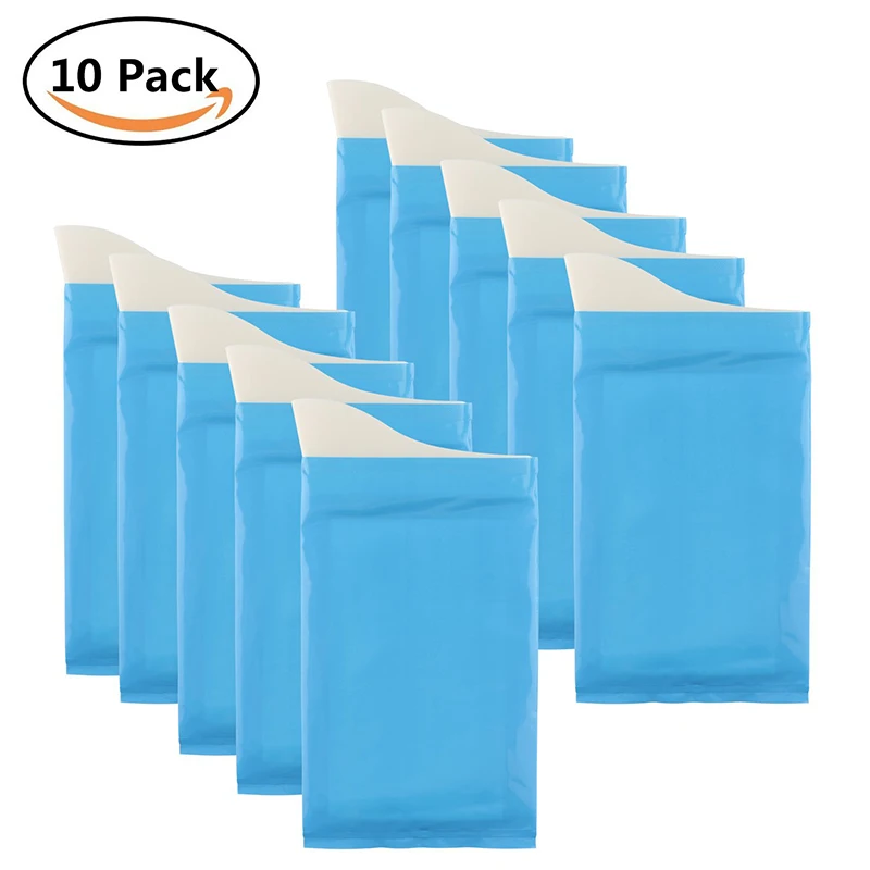 

10Pcs Urine Bags Super Absorbent Sealable Emergency Bag for Traffic Jam TraveL Vomit Super absorbent Disposable Bag 600ml