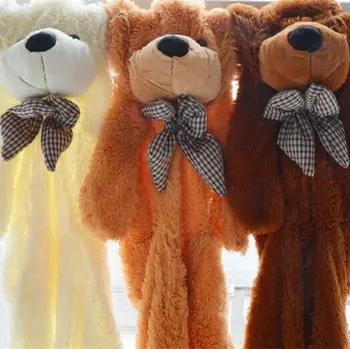 

Large Teddy Bear cover Skin with zipper soft toys (without cotton)