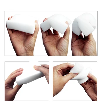 

Fashion 10Pcs Magic Super Eraser Clean Melamine Sponge Wash Cleaner Stain Dirt Remover Pad Hot Sale