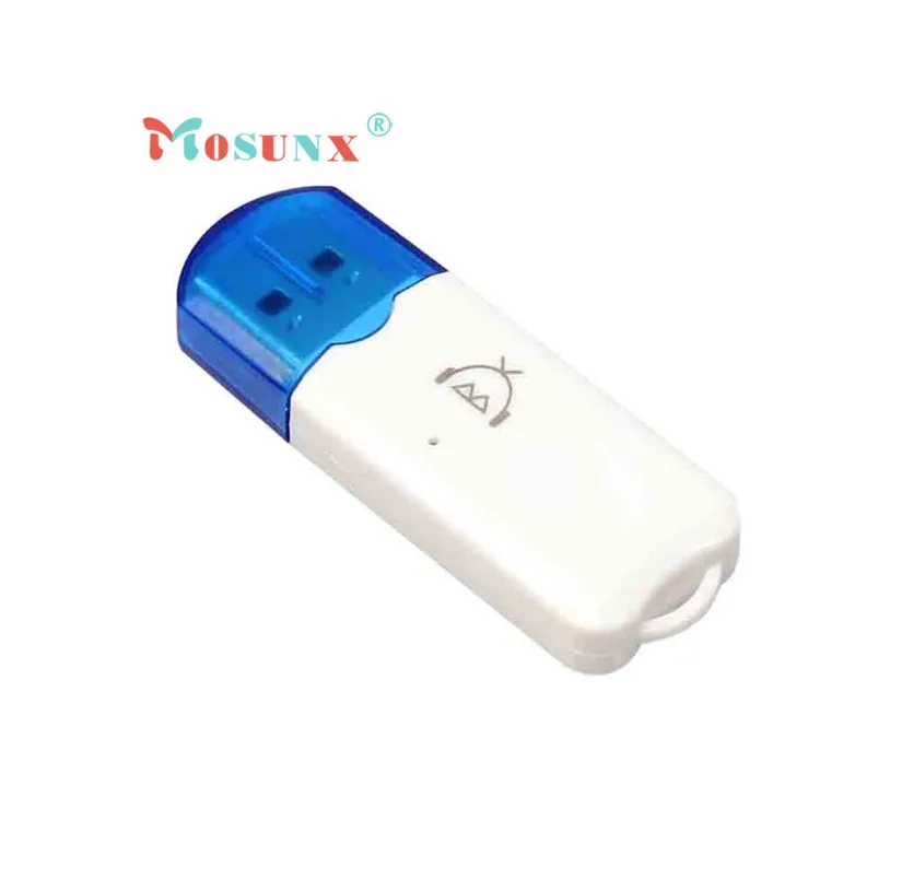 Ecosin2 USB Bluetooth стерео аудио Музыка Беспроводной адаптер приемник для автомобиля Главная Динамик Bluetooth адаптер april20