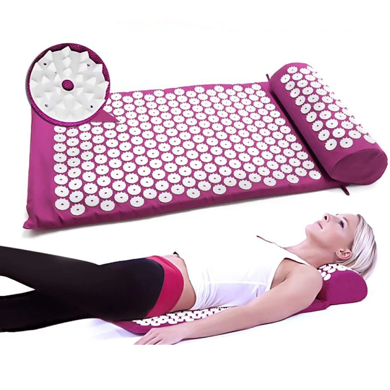 Body Acupuncture Massage Mat Muscle Relaxation Pain Relief Acupressure