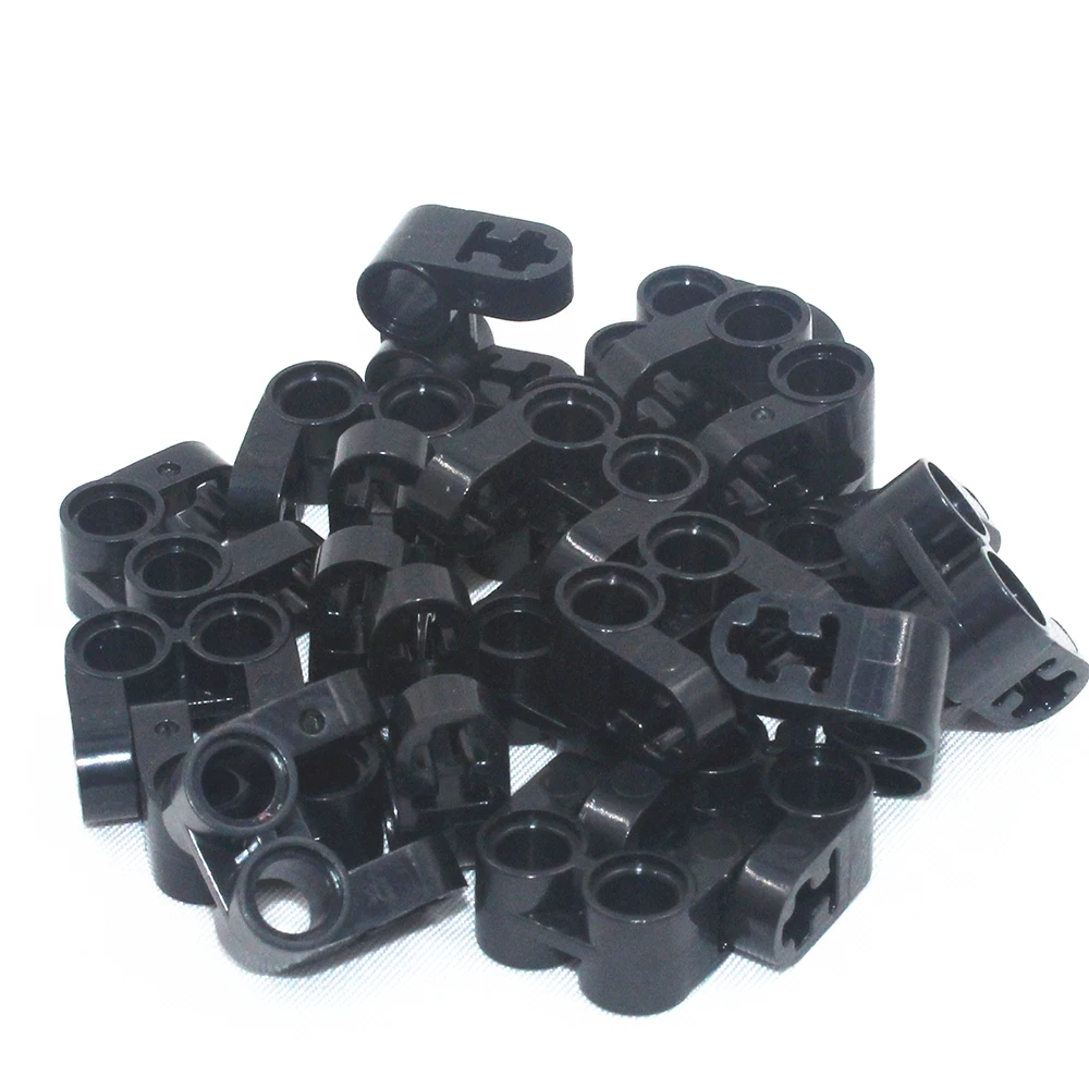 

Building Blocks BulkTechnic Parts 20pcsTECHNIC CROSS BLOCK/FORK 2X2 compatible with lego for kids boys toy