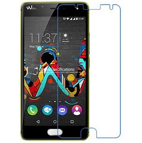 

MXHYQ Tempered Glass Screen Protector For Wiko U Feel Go view prime 9H Hard Hi-Q 0.3mm 2.5D Explosion Proof Protective Film