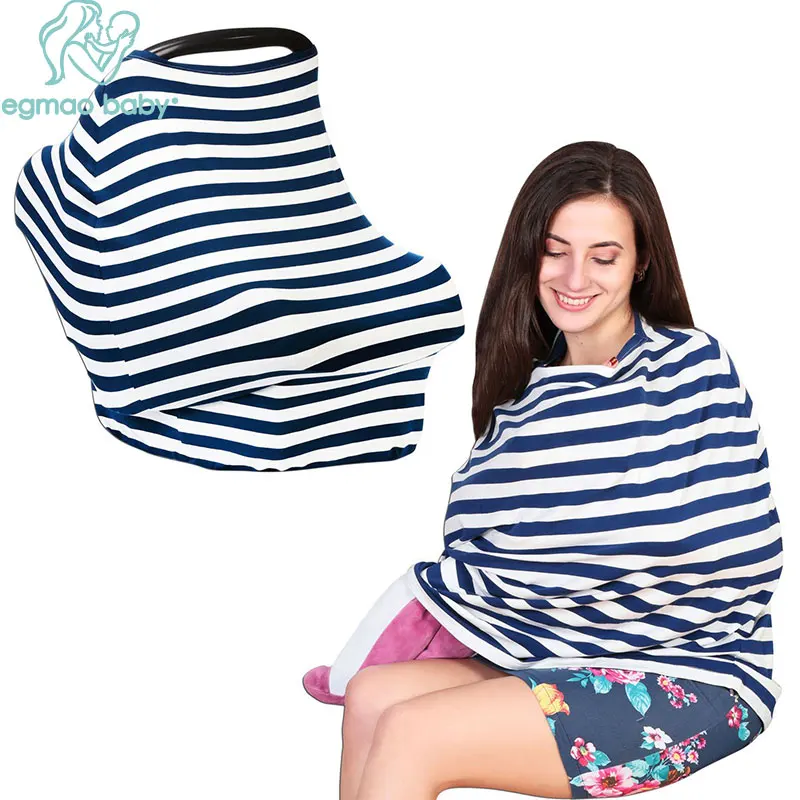 

Fashion Baby Car Cover For A High Chair For Feeding Breast Towel Car Seat Canopy Breast-feeding Shopping Cart Scarf Nursing Top