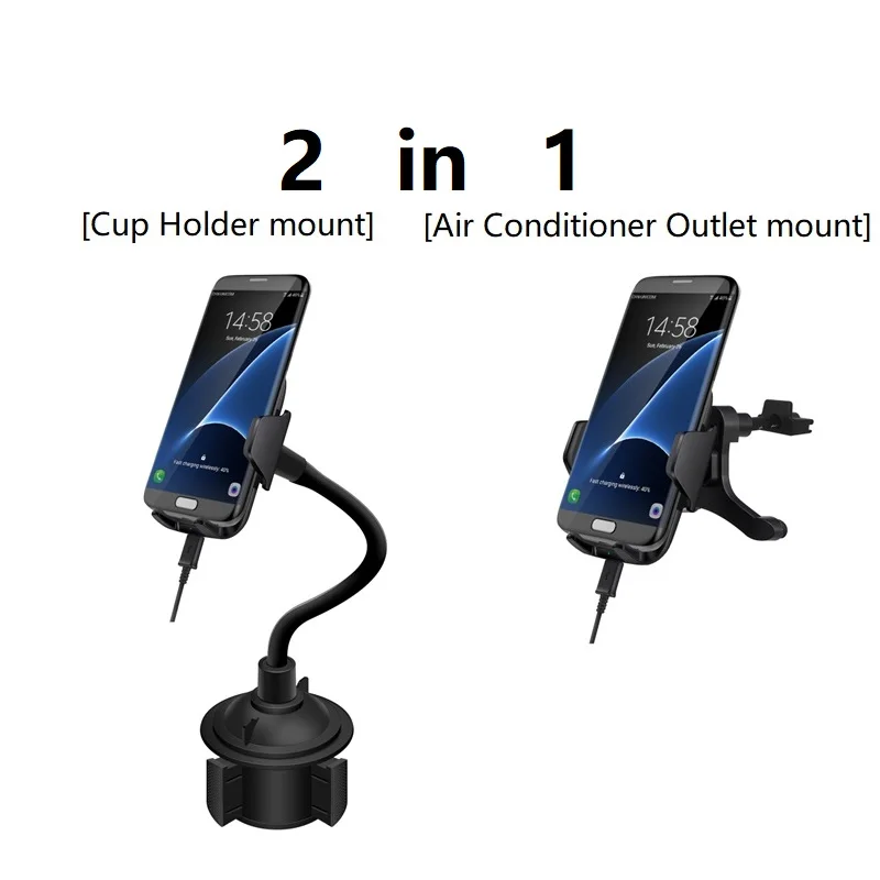 Cup Holder Wireless Car Charger PC02
