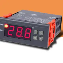 MH1230A двойная температура на выходе контроллер электронный цифровой контроллер температуры дисплея автоматический термостат