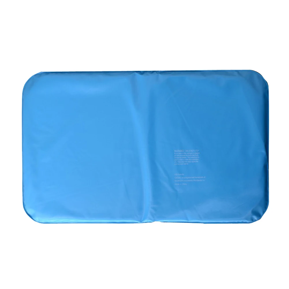 Summer Ice Pad Massager Therapy Sleeping Aid Insert Chillow Mat Muscle Relief Cooling Gel Pillow H99F