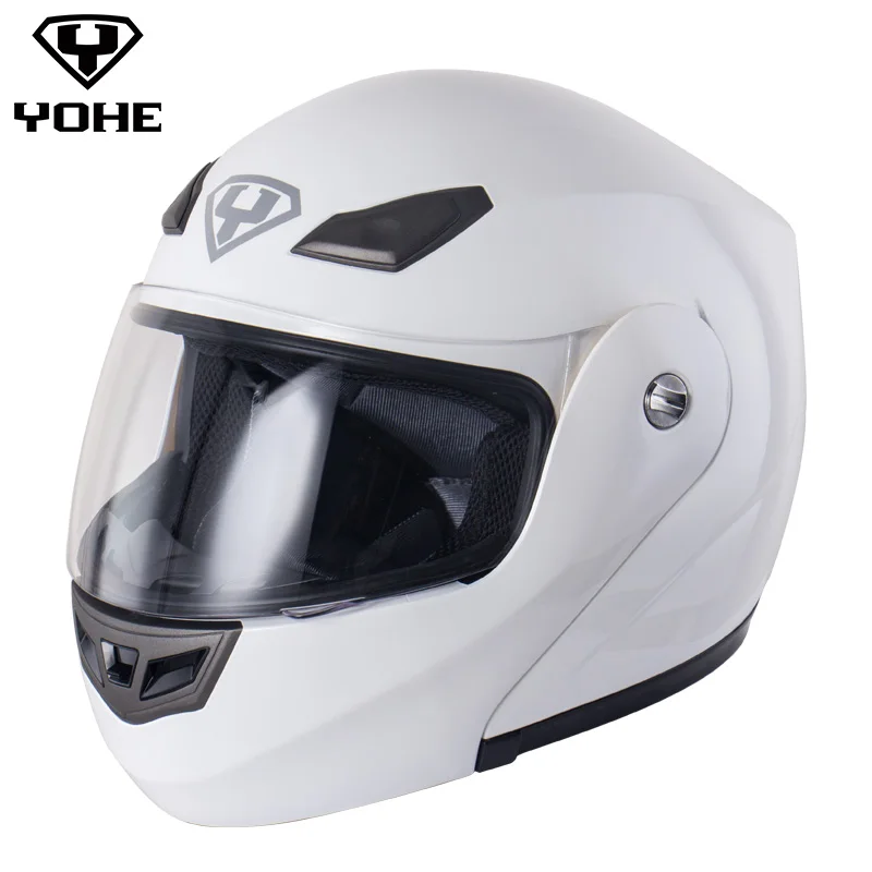 2016 YOHE Helmet New Best Sales Safe Flip Up Motorcycle Helmet With Inner Sun Visor Everybody