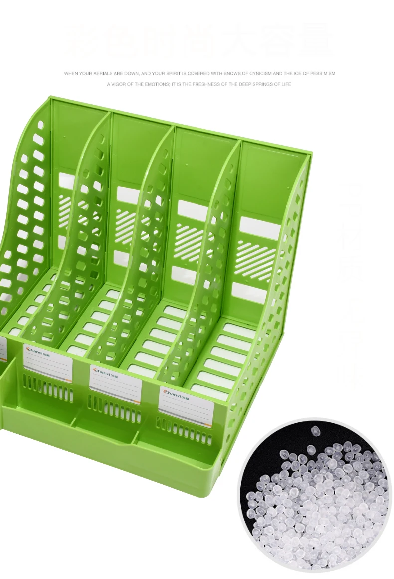 Rack de Moda Fresco e Artigos de Papelaria do Desktop do Escritório Caixa de Recebimento com Caneta Titular da Pasta Caixa de Recebimento Arquivo Cesta Pequeno Cor 5 Fresco E artigos de Papelaria do Desktop