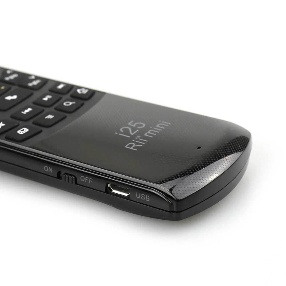 Rii i25 2 4G мини беспроводная Русская клавиатура Air Fly Mouse английский пульт