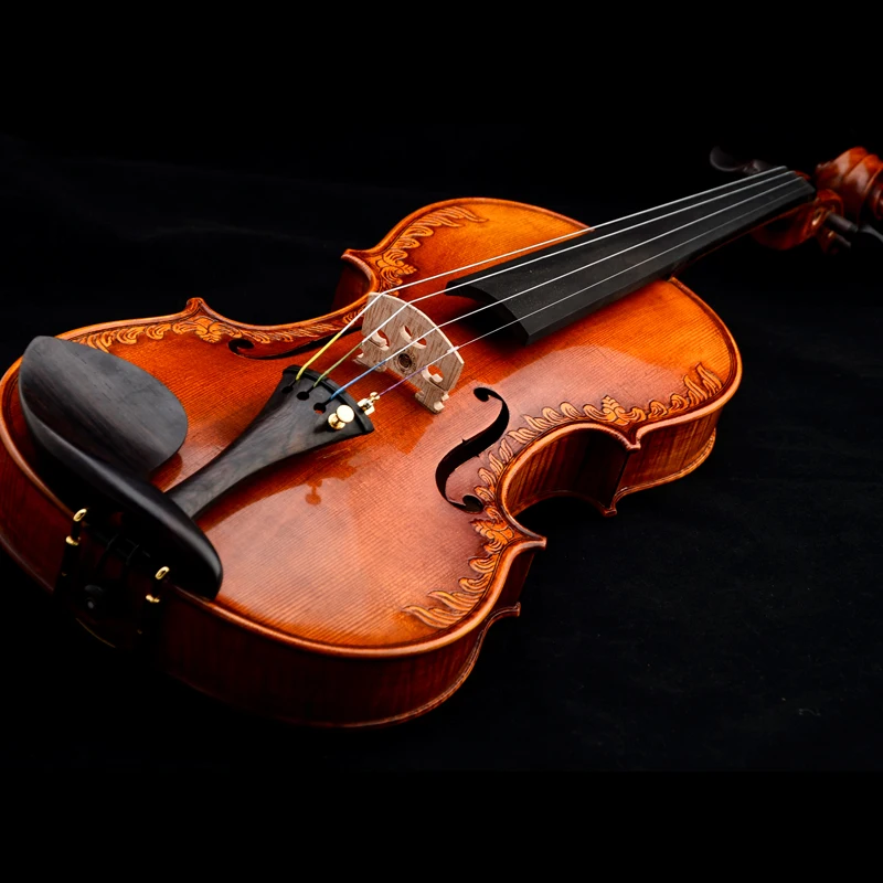 Кристина V07-carved скрипка 4/4 Музыкальные инструменты ручной работы альт fo Профессиональная игра Высокое качество скрипка o лук и канифоль