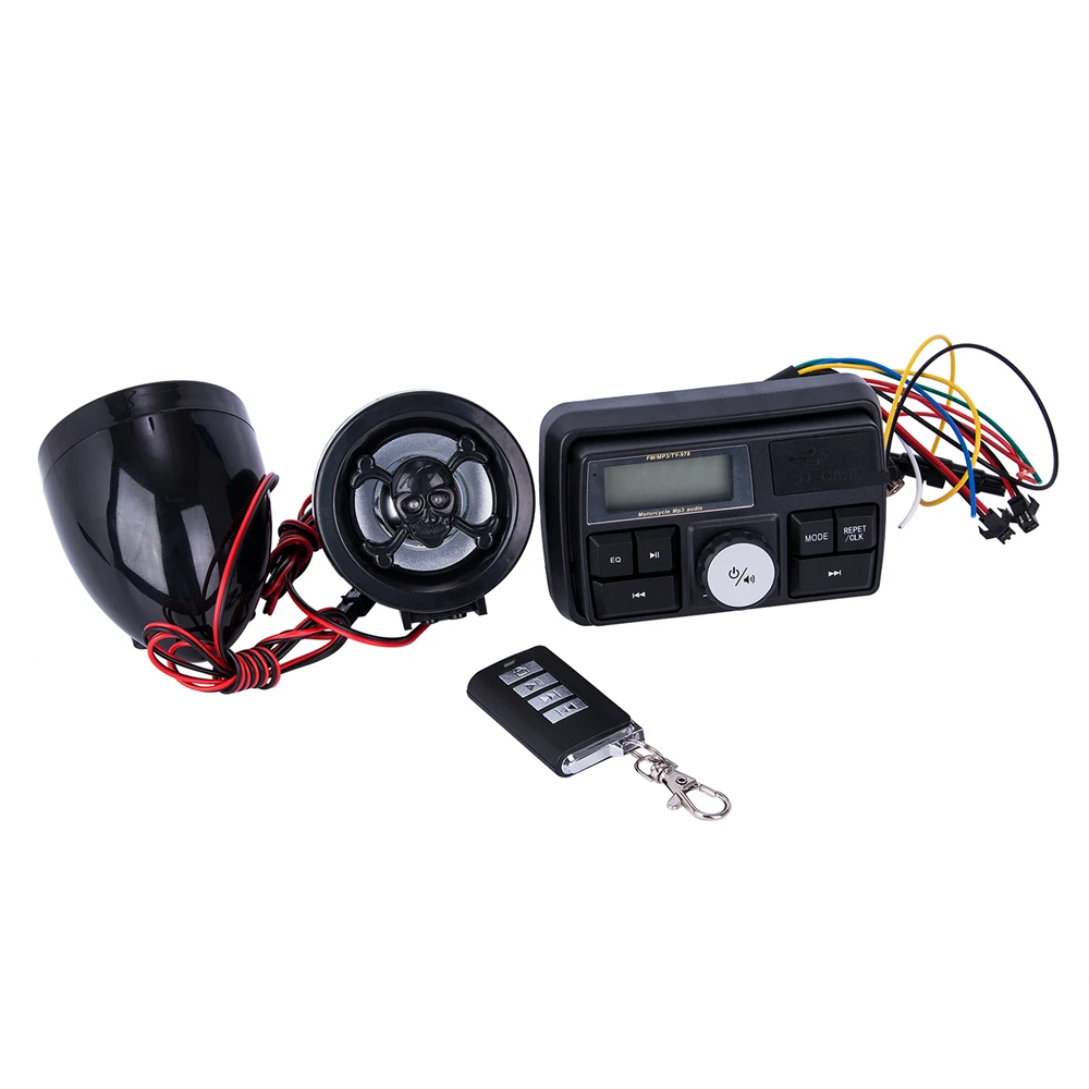 Motorcycle Handlebar Car Audio FM TF MP3 USB/SD Handle Bar Stereo 2