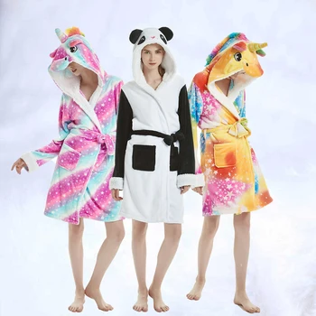 

2020 Halloween Adulto Anime Pajamas Sets Cartoon Sleepwear Women Pajamas Flannel Animal Panda Unicorn Pajamas Winter Warm Hooded