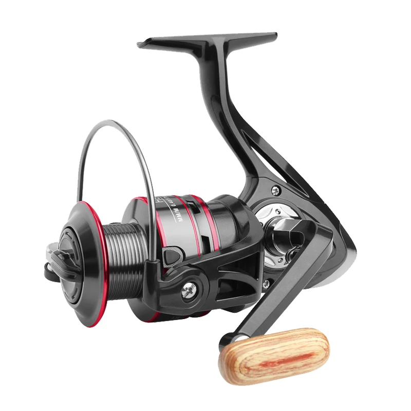 

Metal Rocker Arm Spinning Reel 5.2:1 Gear Ratio 12BB Bearing Balls Spool Spinning Wheel Left/Right Interchangeable Fishing Tackl