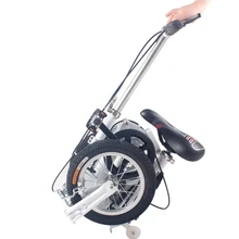 На русский прибыло 18-35 дней! 12 дюймов 14 дюймов Мини/Бесплатный складной велосипед/Транспорт метро Черный Белый Красный Синий