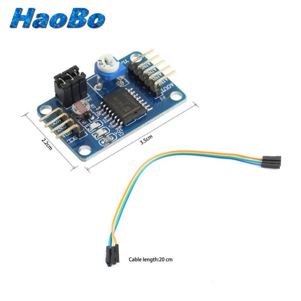 5 PCS PCF8591 AD/DA Converter Modul Analog Ke Digital Konversi suhu ...