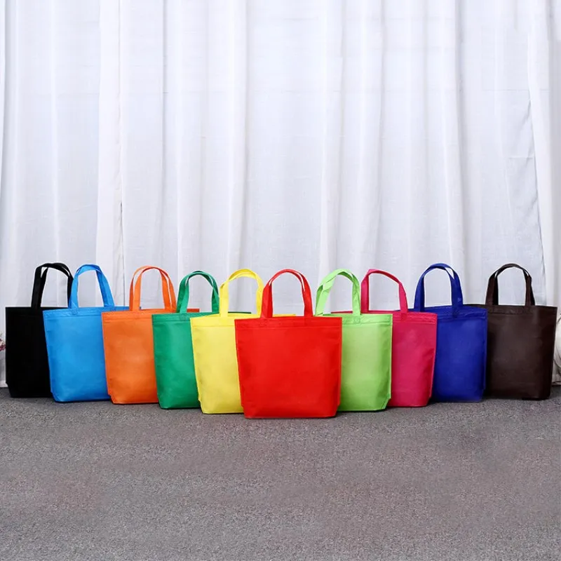 

eTya Reusable Large Canvas Cotton Fabric Shopper Bag Women Shoulder Tote Non-woven Environmental Case Organizer Multifunction