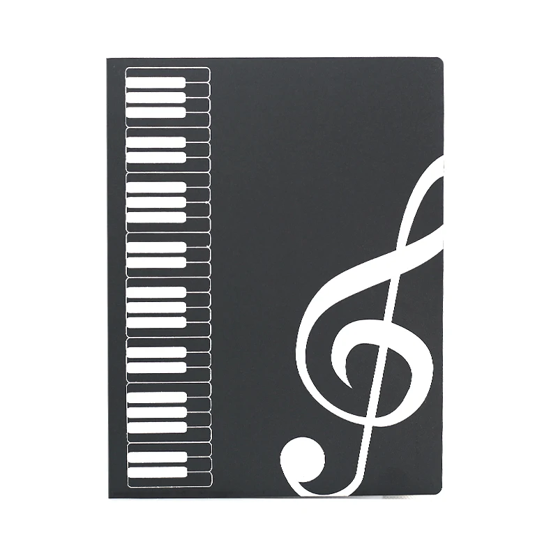 Dossiers De Livre De Musique A4 80 Feuilles, Bande De Partition De Piano,  Chorale, Fourniture De Musique, Étanche, Produit De Stockage De Fichiers -  Pièces Et Accessoires De Guitare - AliExpress